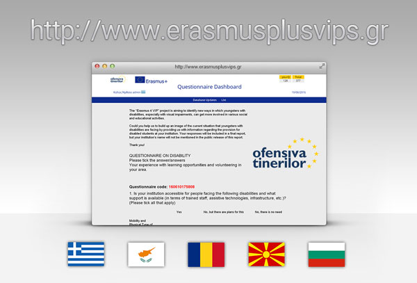 Erasmus+ VIP Ofensiva Tinerilor